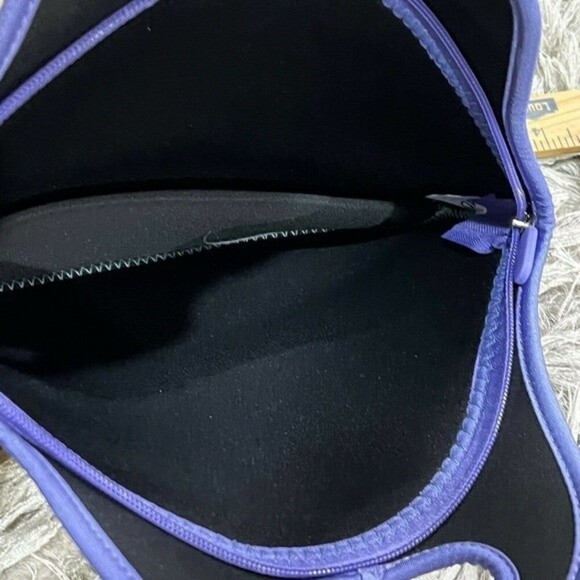 RAINBOW Neoprene LUNCH BAG TOTE Zippered - New With Tags - Picture 5 of 8